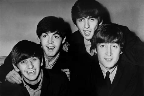 Een foto van The Beatles in hun vroege dagen