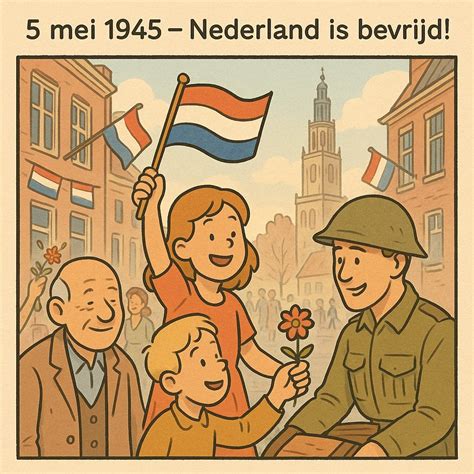 Illustratie van historisch kinderspeelgoed uit de Tweede Wereldoorlog, zoals poppetjes en houten voertuigen.