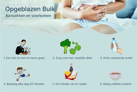 Infographic met mogelijke oorzaken van een opgezette buik bij aquariumvissen en preventieve maatregelen