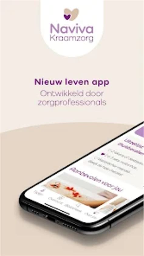 screenshot van de Nieuw Leven app met uitleg over functies