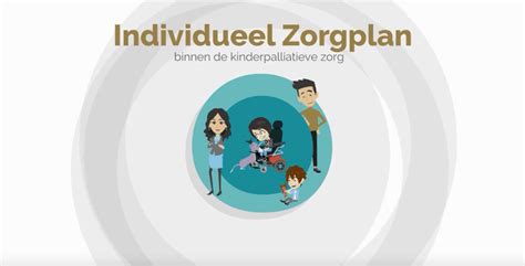 Illustratie van een kinderverpleegkundige die een zorgplan bespreekt met ouders.