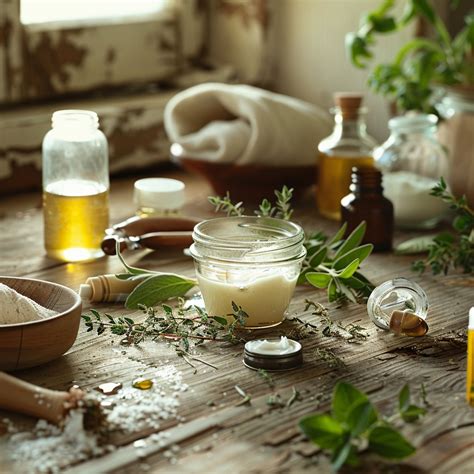 Collage van natuurlijke ingrediënten die worden gebruikt om slechte adem te bestrijden, zoals groene thee, peterselie en kardemom.