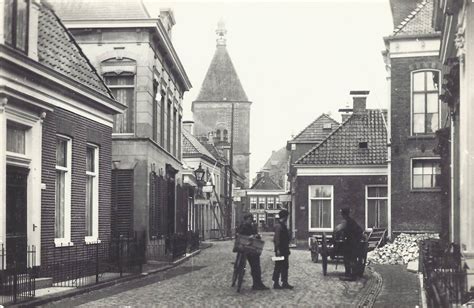 Historische foto van een vroege Prénatal winkel