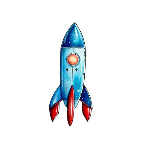 Afbeelding van een maanlandschap met een raket