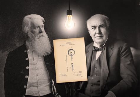 Vergelijking van vroege gloeilampen van Swan en Edison