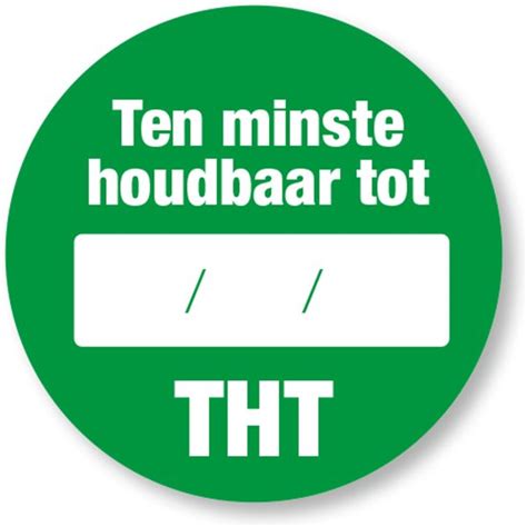 Illustratie met iconen die de houdbaarheid van verschillende THT-producten na de datum aangeven, zoals een klok voor dagen, een kalender voor maanden en een eeuwigheidssymbool voor producten die langer dan een jaar houdbaar zijn.