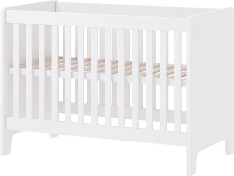 Illustratie van een verstelbare bodem van een baby ledikant