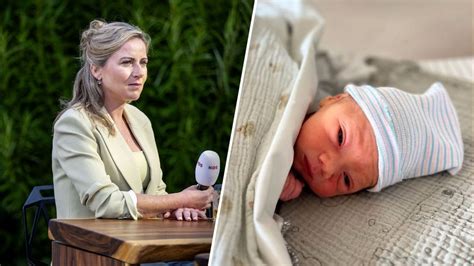 Foto van Annemiek van Vleuten en haar pasgeboren zoon Alex