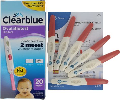 set met ovulatietesten en een uitleg van hoe ze werken
