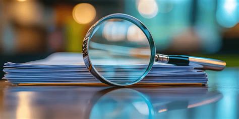 Illustratie van een kalender met een vergrootglas dat een specifieke datum markeert.