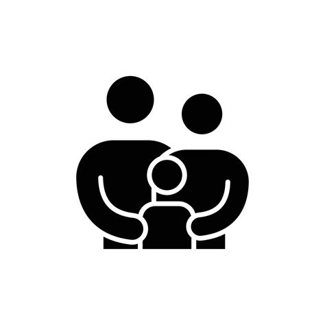Illustratie van ouders die samen naar een geboorte tattoo kijken