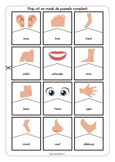 Collage van verschillende plaatsen op het lichaam voor tattoos