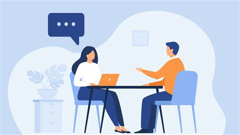 Illustratie van een stel dat in gesprek is met een therapeut