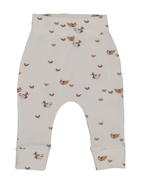 handgemaakt babybroekje met een leuke print