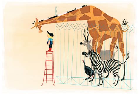 Collage van illustraties uit verschillende edities van 