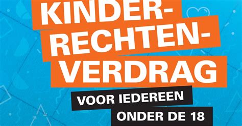 Illustratie van het VN-Kinderrechtenverdrag met symbolen van bescherming en ontwikkeling
