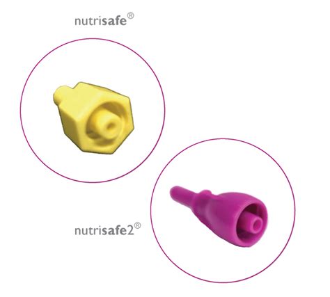Afbeelding van een Nutrisafe2 connector.