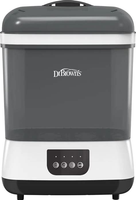 Dr. Brown's stoomsterilisator met droogfunctie.