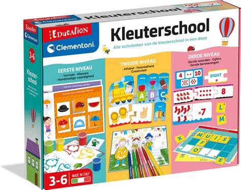 Kinderen die enthousiast spelen met Clementoni educatief speelgoed.