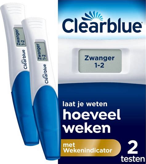 kalender met indicatie voor herhaling zwangerschapstest