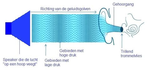 Illustratie van geluidsgolven om het concept van witte ruis te visualiseren.