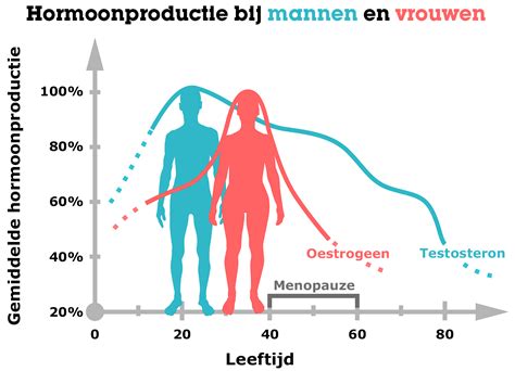 Illustratie die de hormonale schommelingen tijdens de menopauze en hun effect op borstweefsel weergeeft.