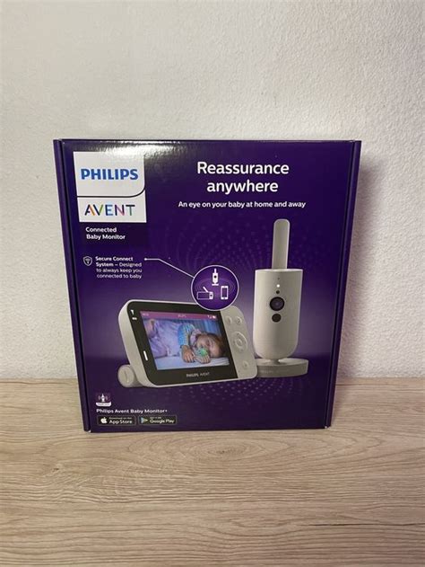 Inhoud van de verpakking van de Philips Avent Baby Monitor+