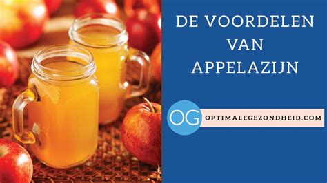 infographic met de mogelijke bijwerkingen van appelazijn
