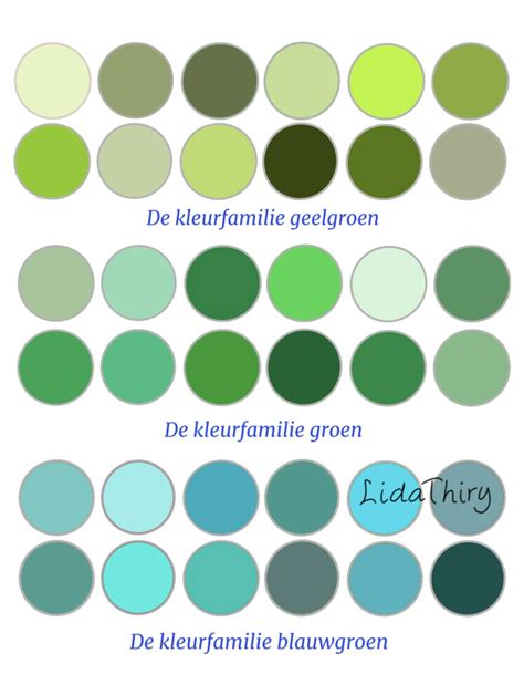 Collage van verschillende tinten groen beddengoed voor de babykamer