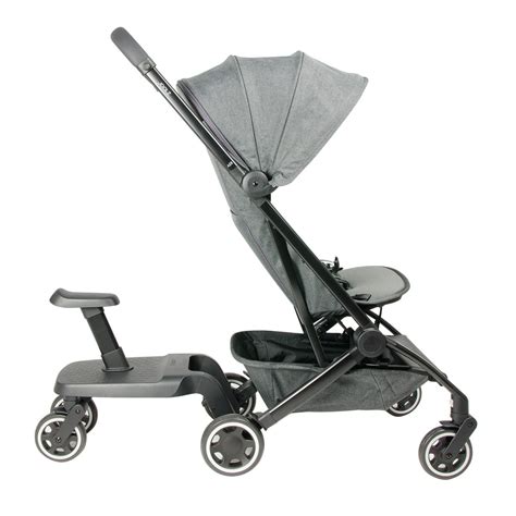 Illustratie van een Koelstra buggy met een meerijdplankje