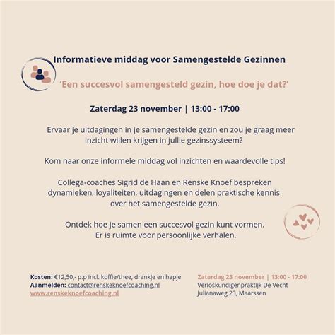 Informatiebijeenkomst voor zwangere stellen