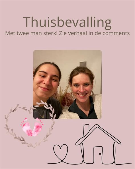 Teamfoto van verloskundigenpraktijk 