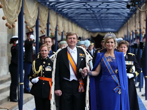 Foto van de inhuldiging van Koning Willem-Alexander