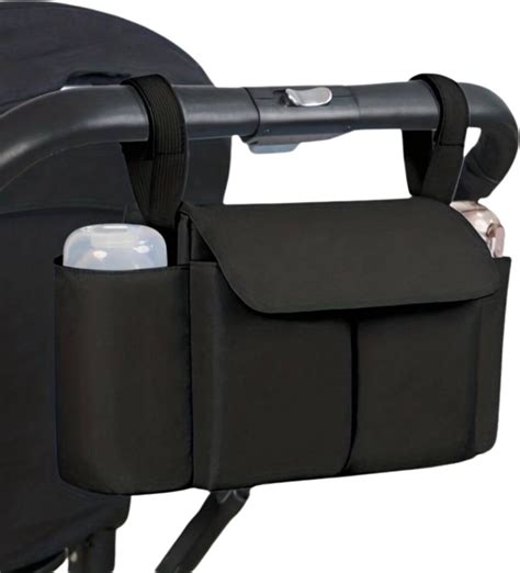 Collage van diverse Bugaboo accessoires zoals voetenzak, organizer en luiertas