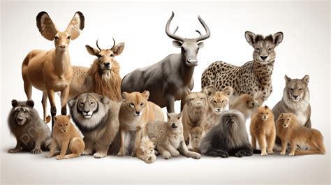 Een collage van verschillende soorten bosdieren speelgoed, waaronder knuffels, houten dieren en boeken.