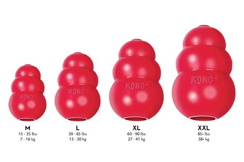 Afbeelding van verschillende maten KONG Extreme speelgoed