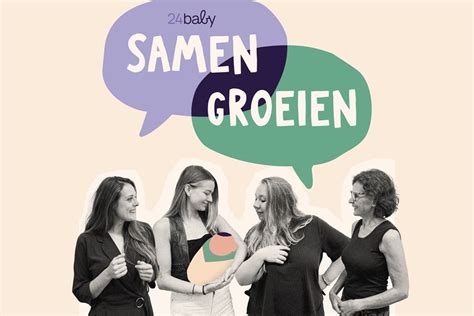 Verschillende gezinsleden die samen een baby bekijken
