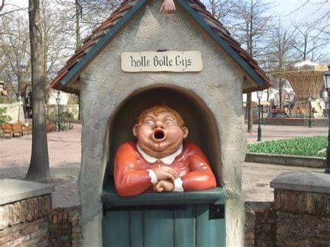 Een verzameling van verschillende Holle Bolle Gijs figuren