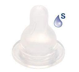 Difrax Natural Small flesspeen met tepelvormige siliconen