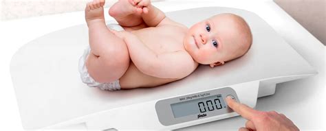 baby weegschaal en groei grafiek