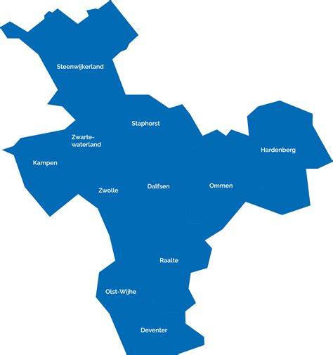 Informatiebord met openingstijden en locaties van consultatiebureaus in de regio IJsselland