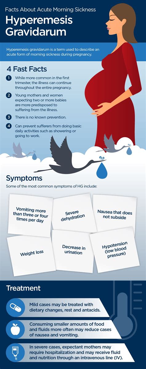 infographic over hyperemesis gravidarum