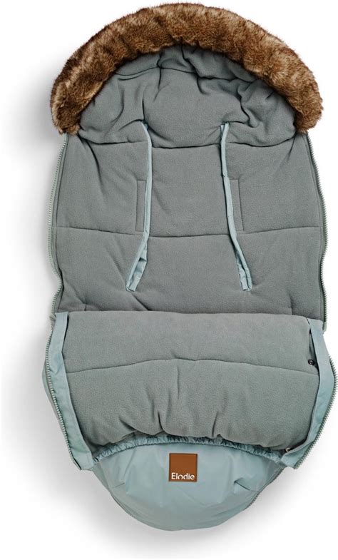 Detailfoto van de Bionic-Finish Eco coating op een Elodie Details voetenzak