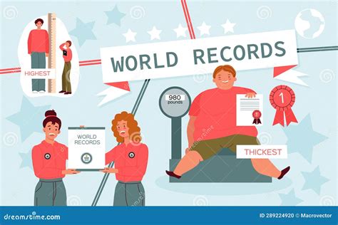 Collage van beelden die verschillende wereldrecords in moederschap illustreren.