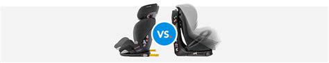 Illustratie die het verschil toont tussen ISOFIX-bevestiging en gordelbevestiging.