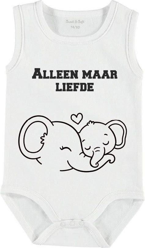 baby romper met tekst 