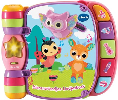 Collage van verschillende VTech speelgoed sturen voor baby's en peuters
