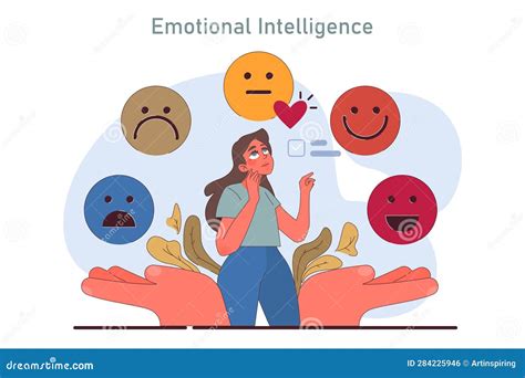 Illustratie die emotionele steun en begrip symboliseert