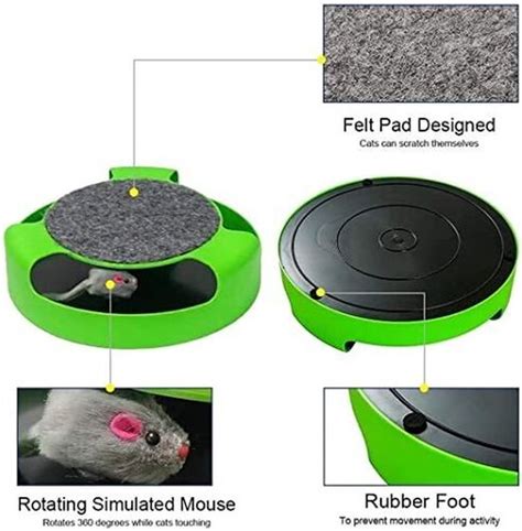 Animatie van een opwindbare speelmuis die over de vloer beweegt
