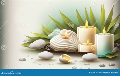 Illustratie van een serene thuisbevallingssetting met bad en kaarsen